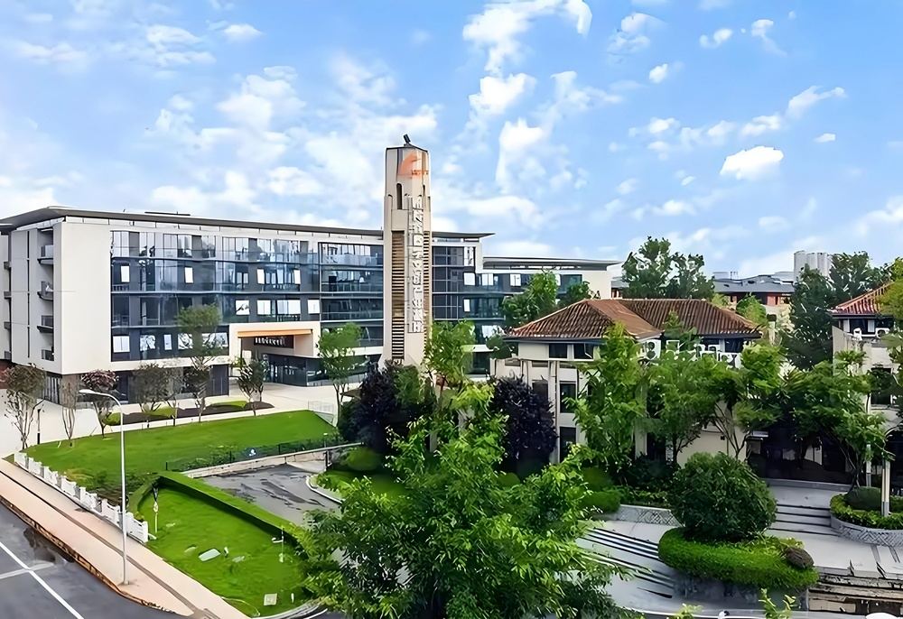 瞪羚谷数字文创产业基地外立面图